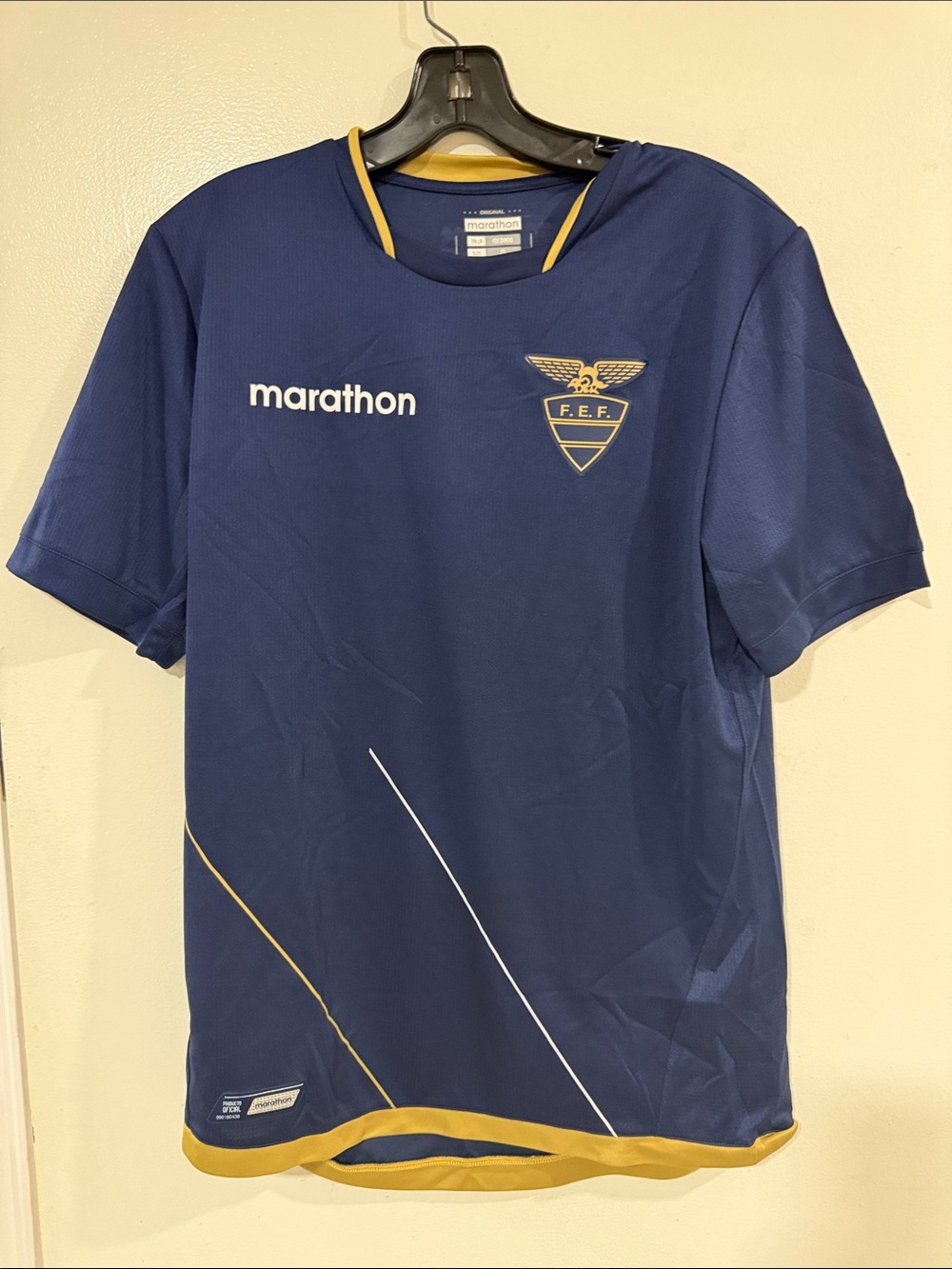 Marathon Men's Blue FEF Football Jersey